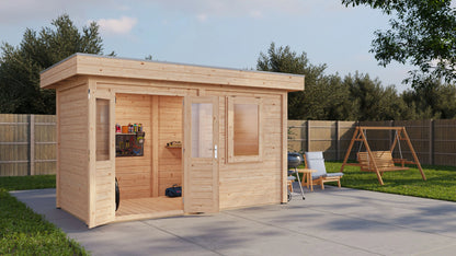 Lugarde Select Modern Garden House Gorssel 388x200cm – Flat Roof