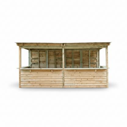 16 x 6 The Forest Hill - Pergola Roof Outdoor Bar
