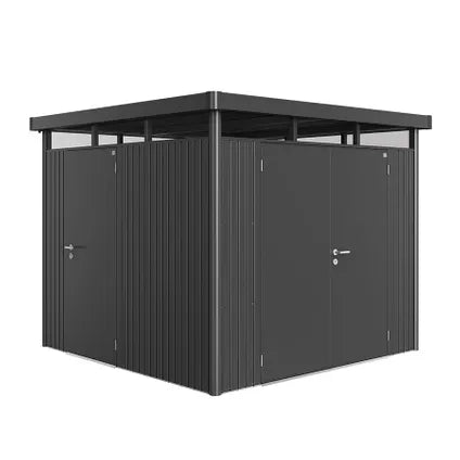 Biohort Extra Door HighLine, Panorama, AvantGarde – Dark Grey Metallic 80 x 185.5 cm