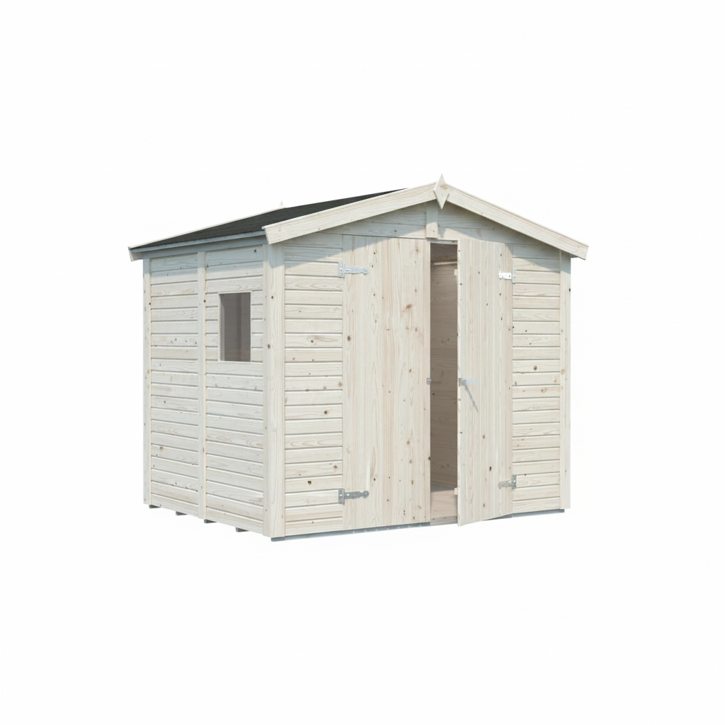 Palmako Dan 4.5 m² Garden Shed – 243 x 190 cm