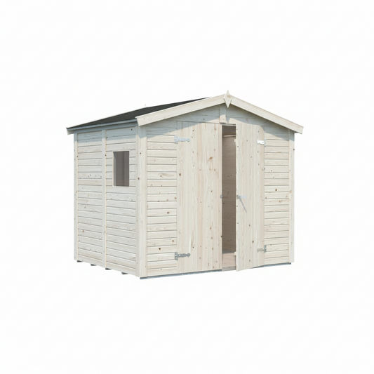 Palmako Dan 4.5 m² Garden Shed – 243 x 190 cm