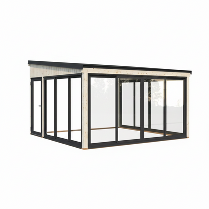 Palmako Winter Garden Lumi 16.6 m² Slide – 420 x 420 x 276 cm